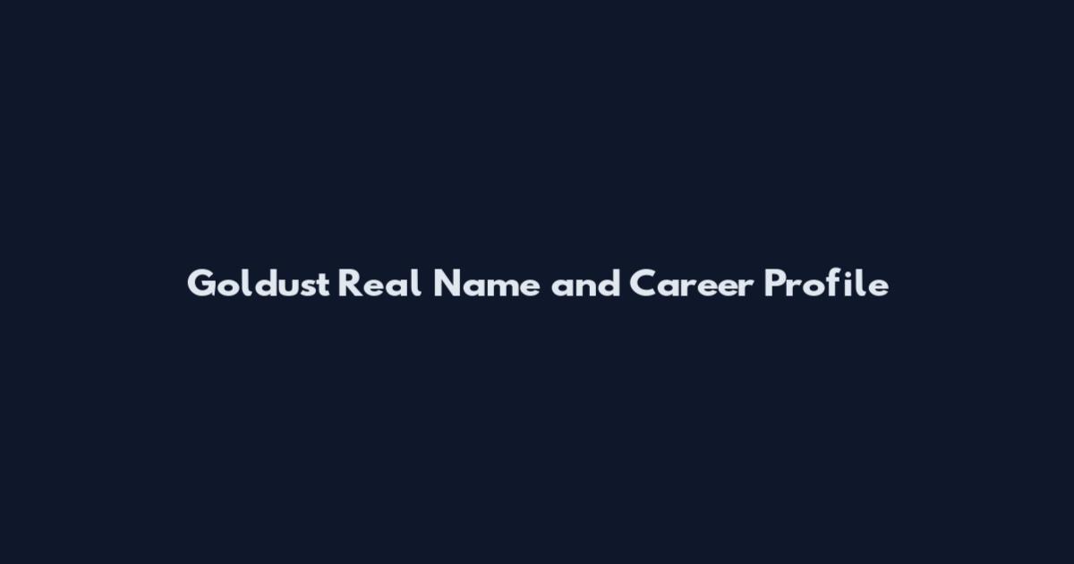 Goldust Real Name and Career Profile
