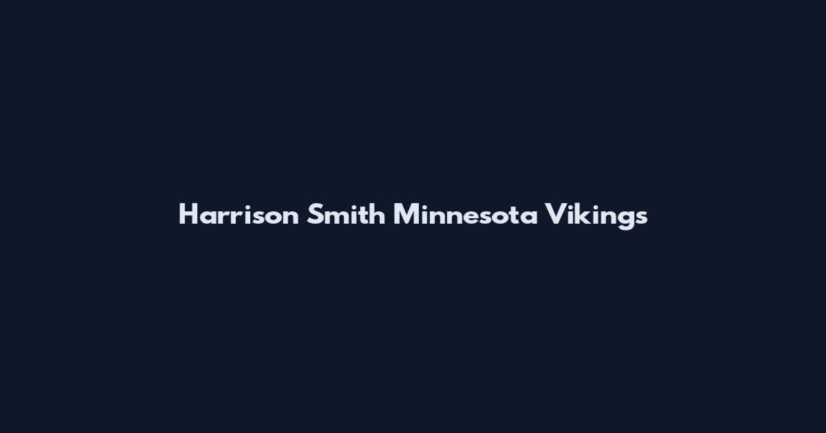 Harrison Smith Minnesota Vikings