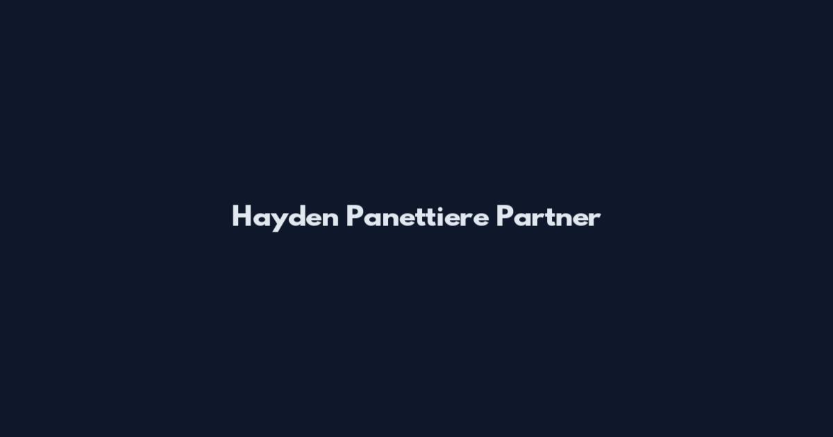 Hayden Panettiere Partner