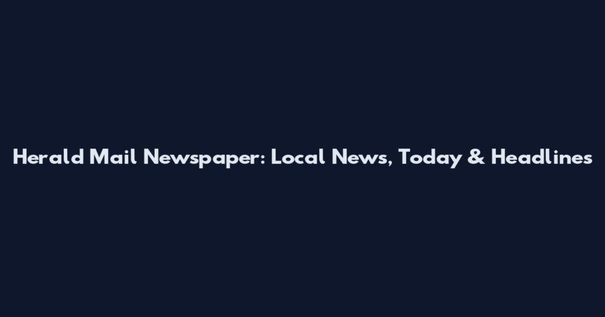 Herald Mail Newspaper: Local News, Today & Headlines