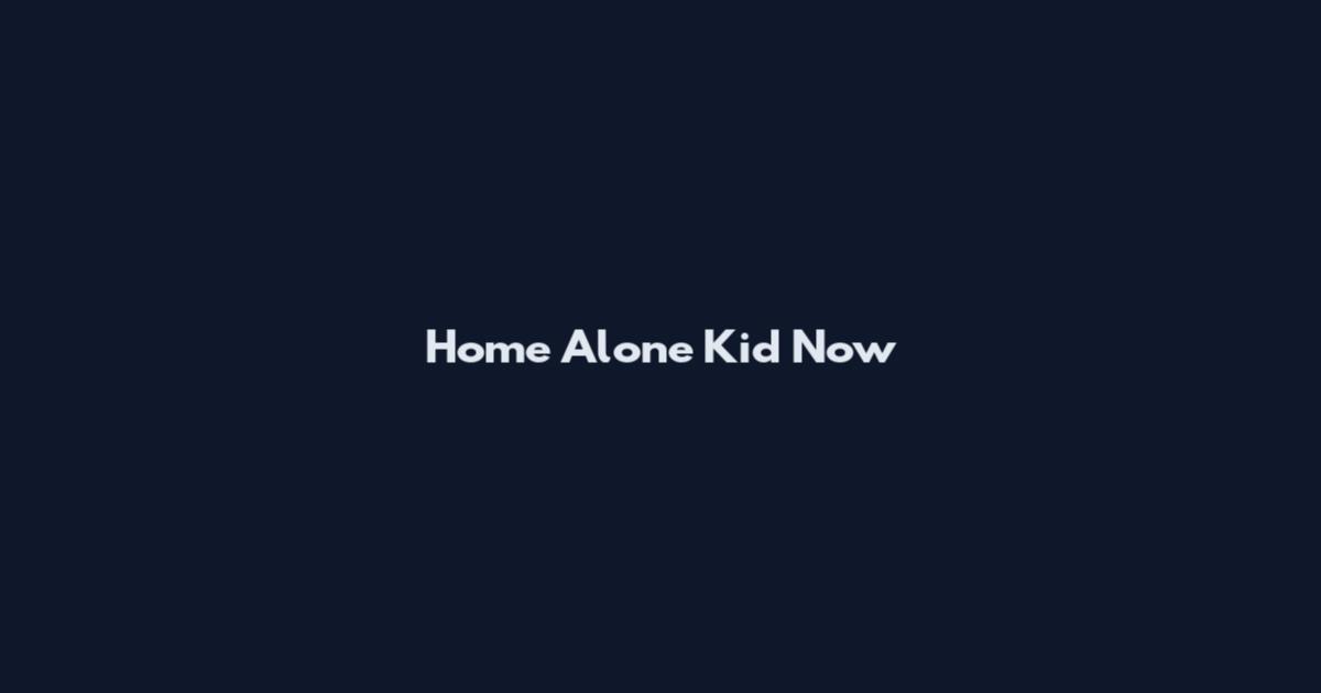 Home Alone Kid Now