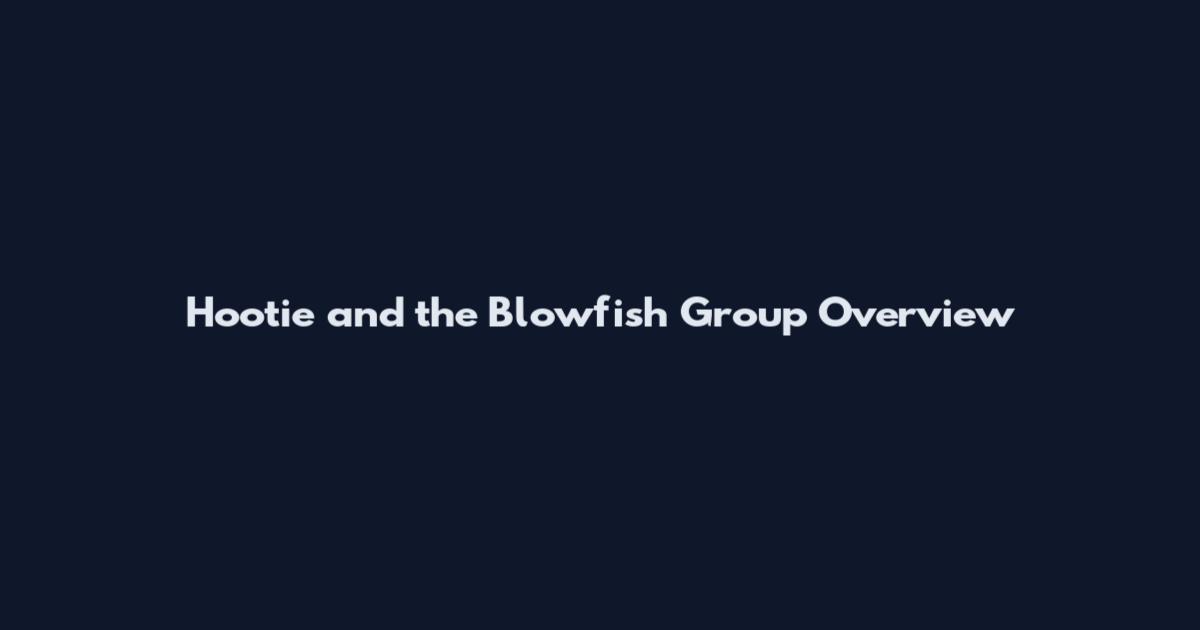 Hootie and the Blowfish Group Overview