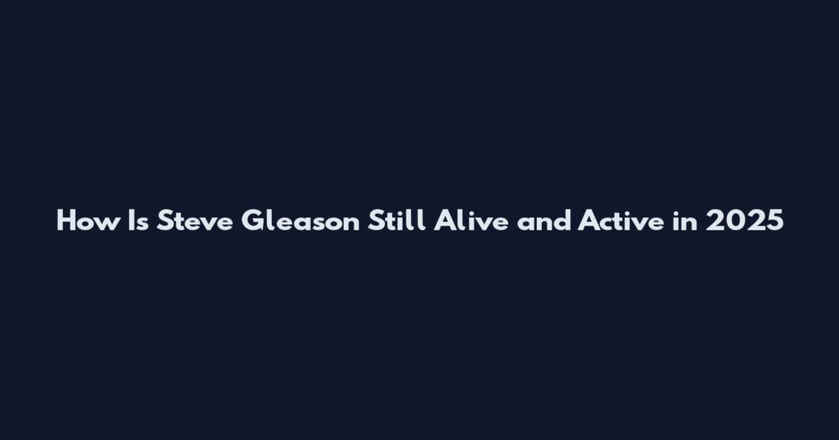 How Is Steve Gleason Still Alive and Active in 2025