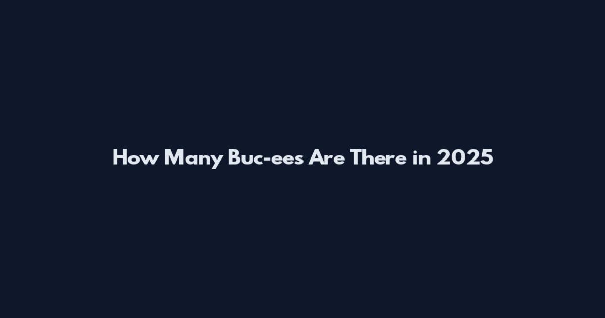 How Many Buc-ee's Are There in 2025