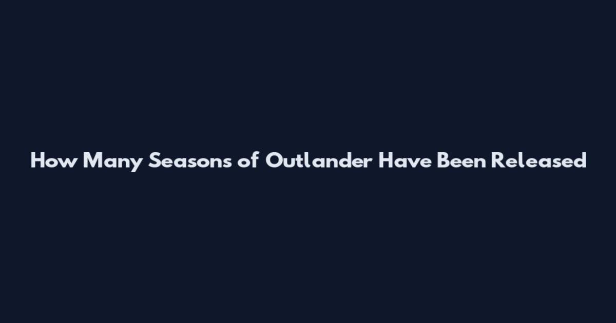 How Many Seasons of Outlander Have Been Released