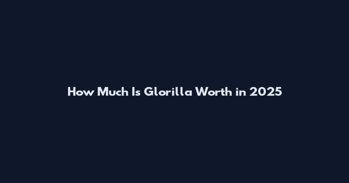 How Much Is Glorilla Worth in 2025