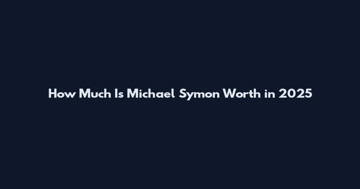How Much Is Michael Symon Worth in 2025