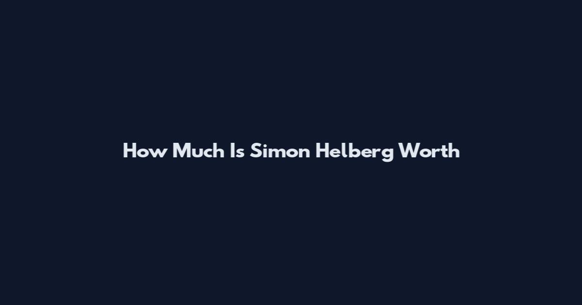 How Much Is Simon Helberg Worth