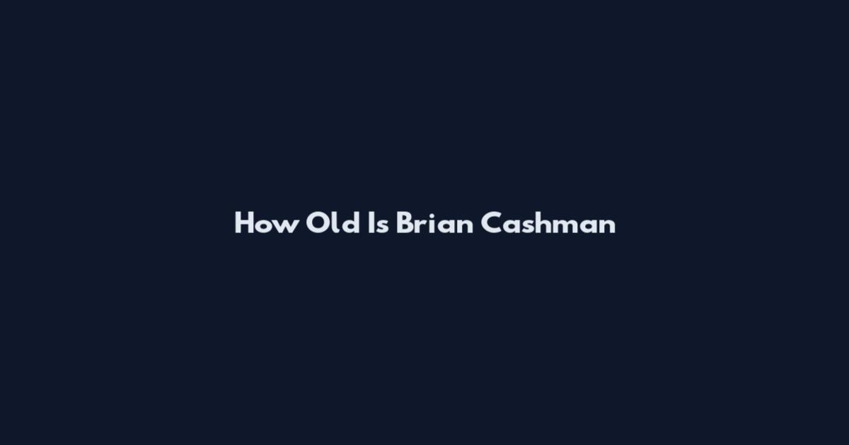 How Old Is Brian Cashman