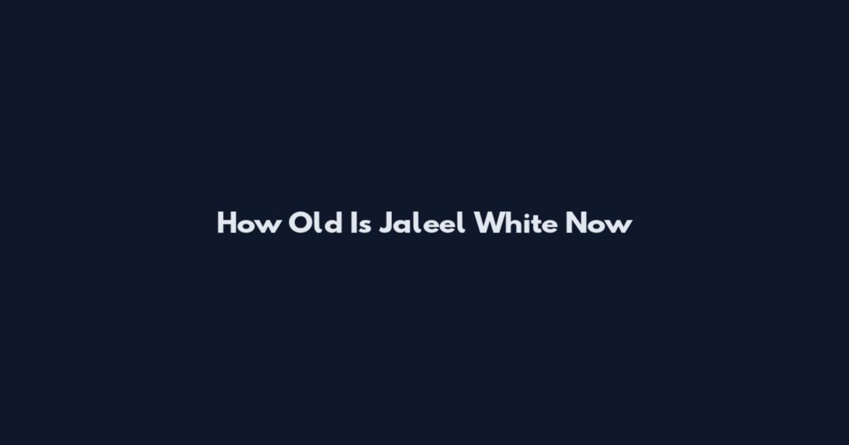 How Old Is Jaleel White Now