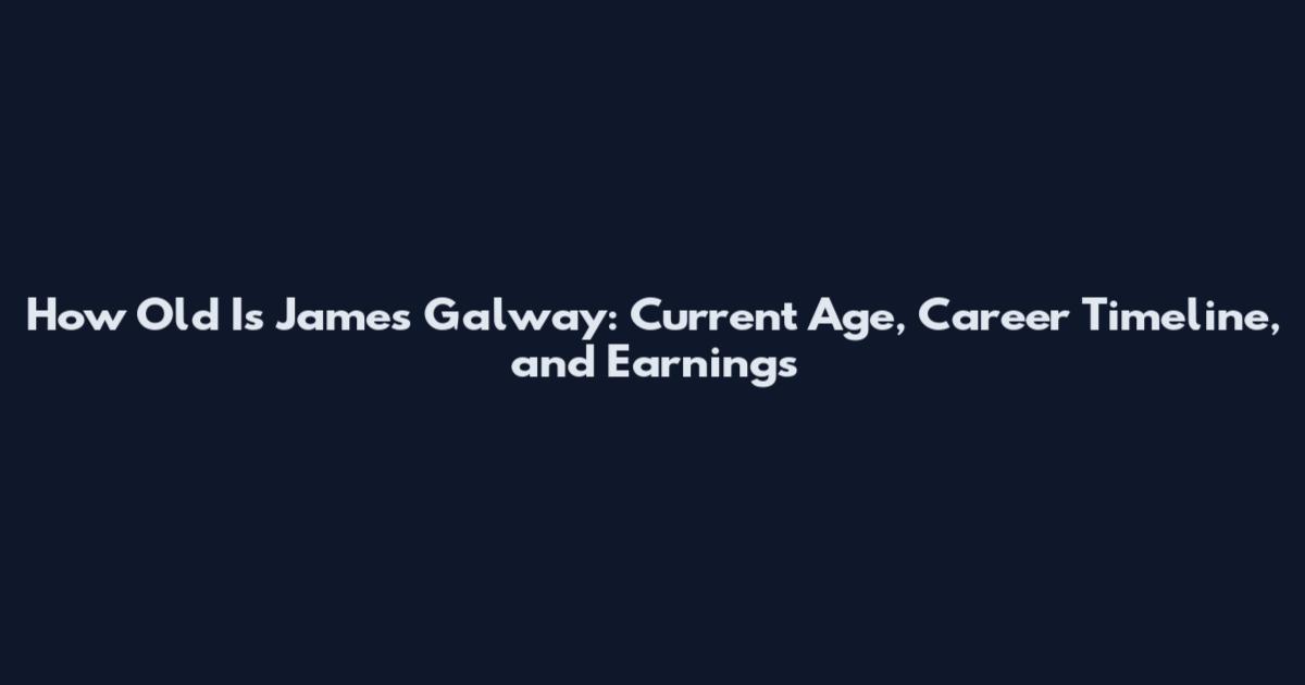 How Old Is James Galway: Current Age, Career Timeline, and Earnings