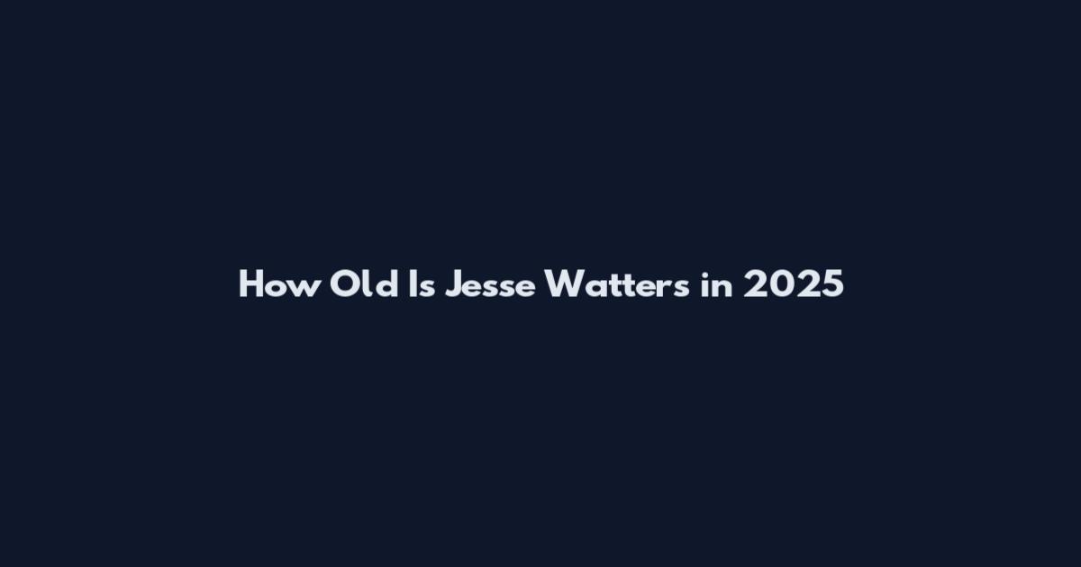 How Old Is Jesse Watters in 2025