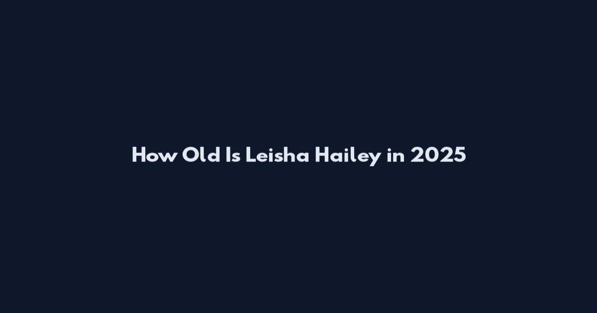 How Old Is Leisha Hailey in 2025