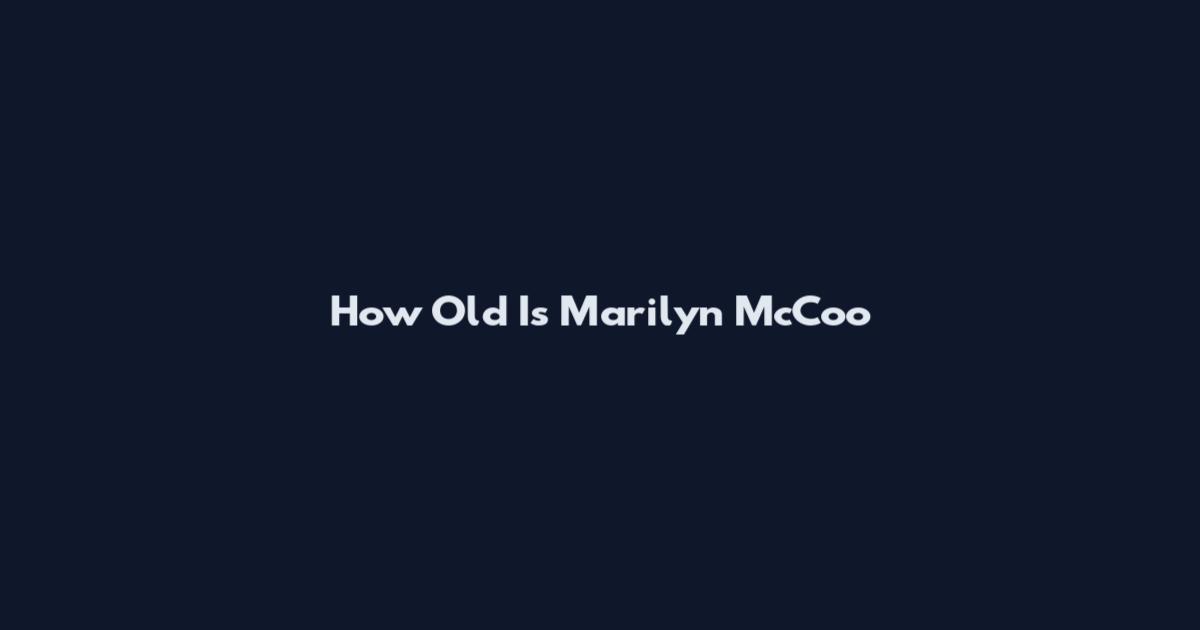 How Old Is Marilyn McCoo