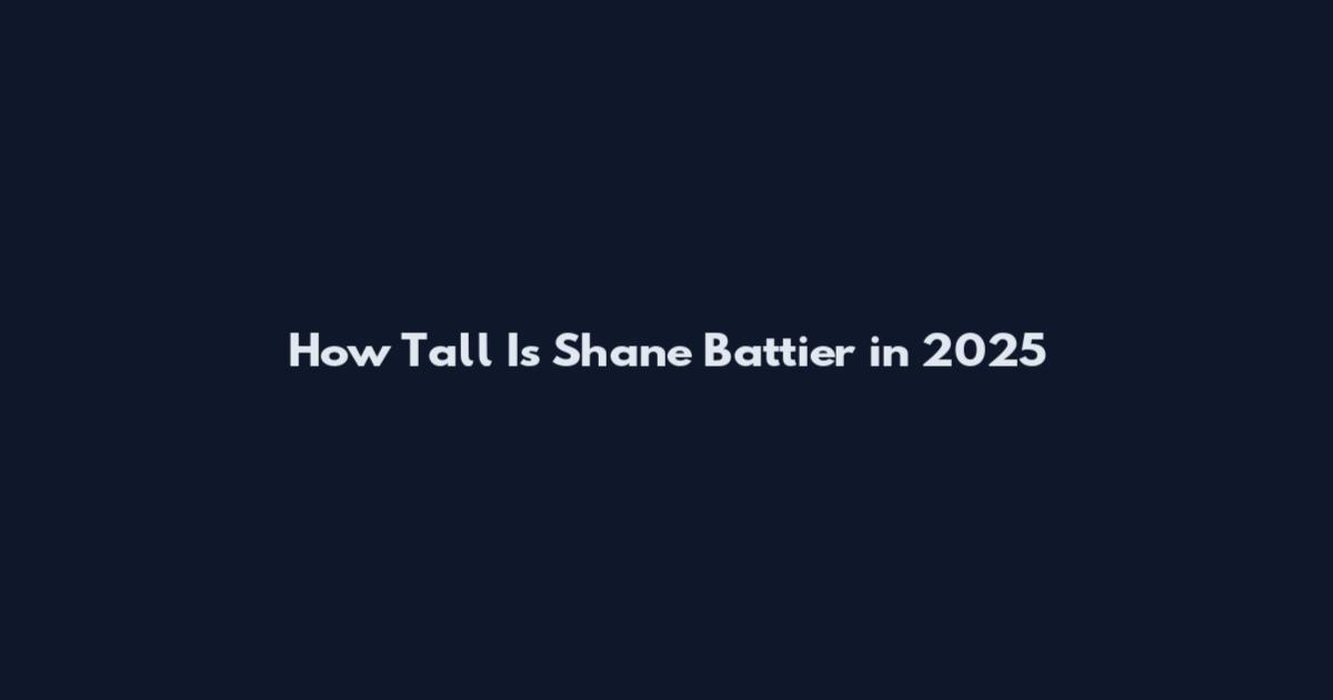 How Tall Is Shane Battier in 2025
