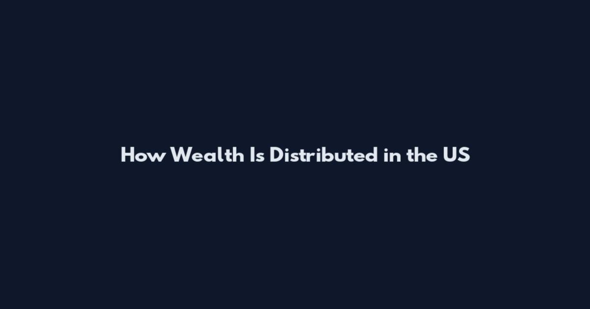 How Wealth Is Distributed in the US