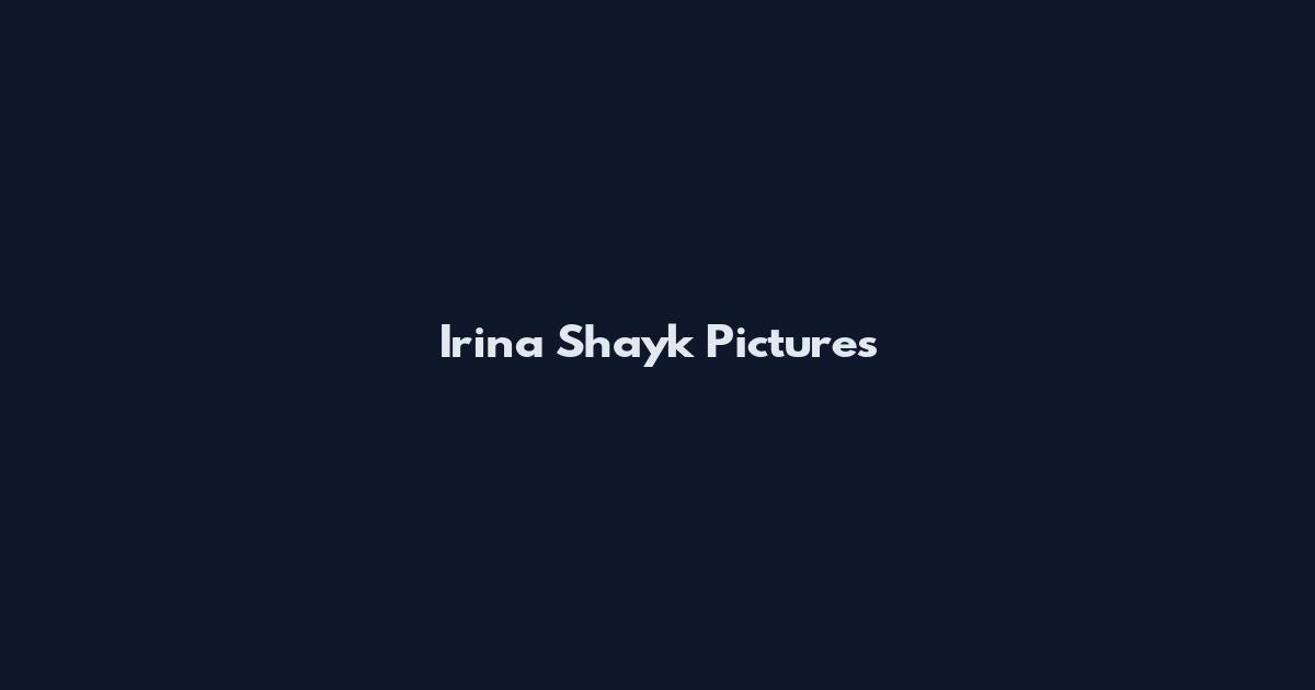 Irina Shayk Pictures