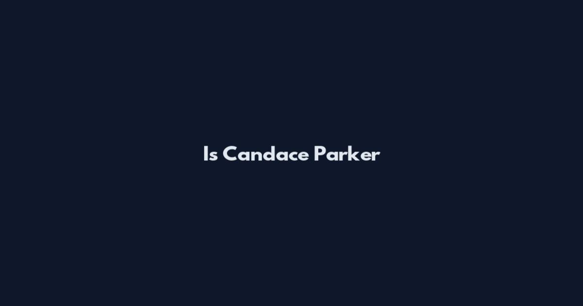 Is Candace Parker