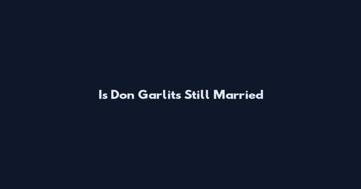 Is Don Garlits Still Married