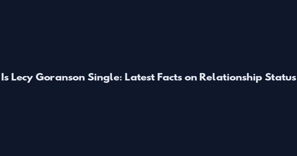 Is Lecy Goranson Single: Latest Facts on Relationship Status
