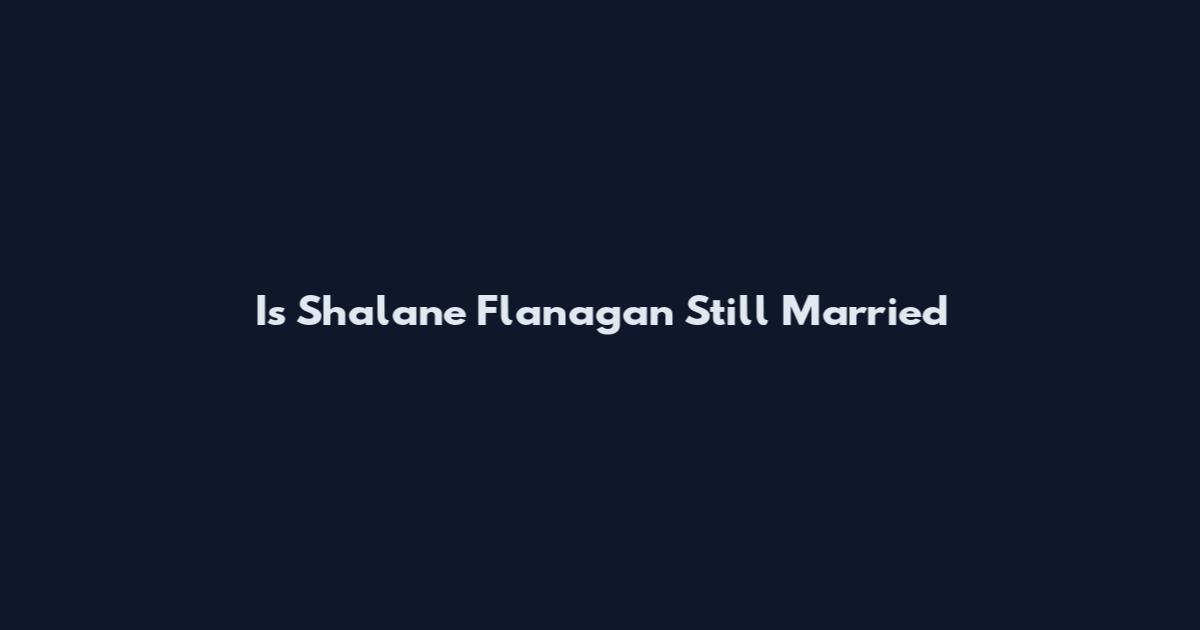 Is Shalane Flanagan Still Married
