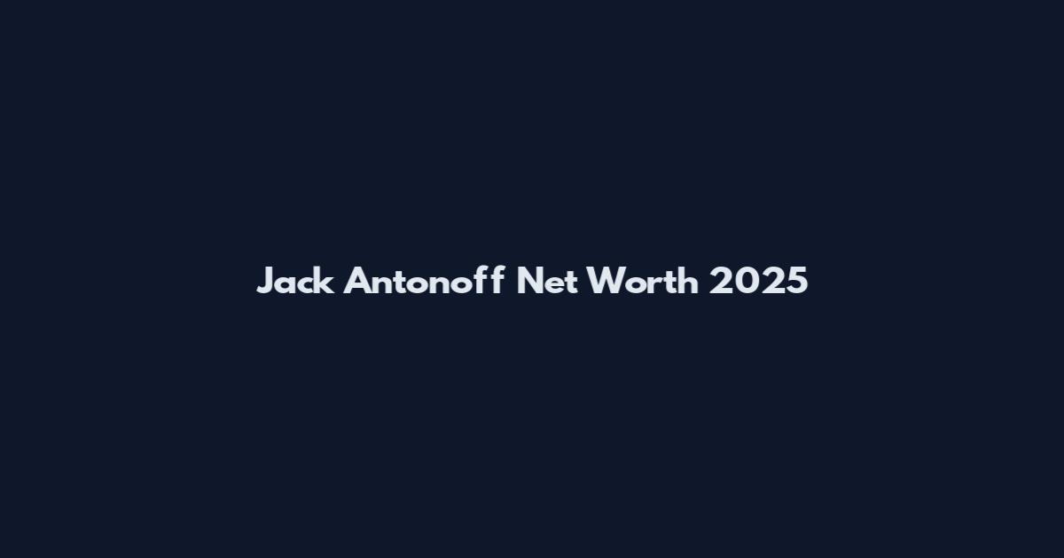 Jack Antonoff Net Worth 2025