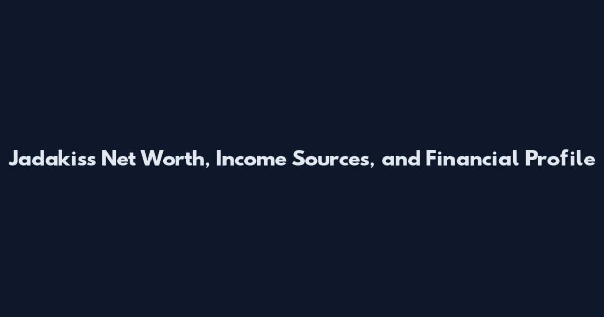 Jadakiss Net Worth, Income Sources, and Financial Profile