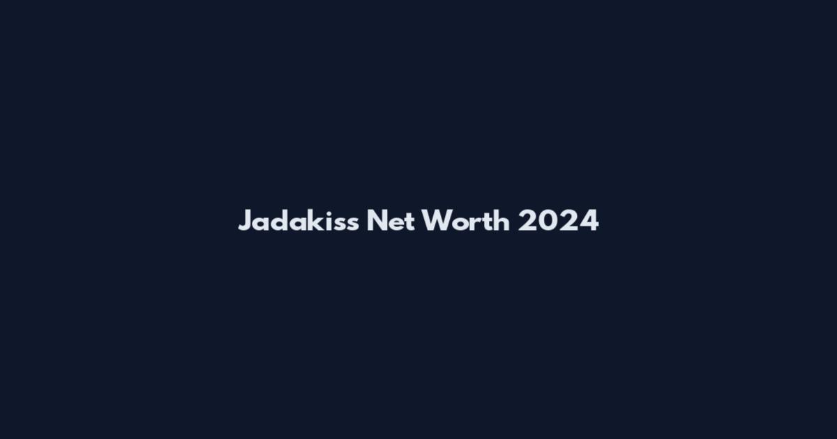 Jadakiss Net Worth 2024