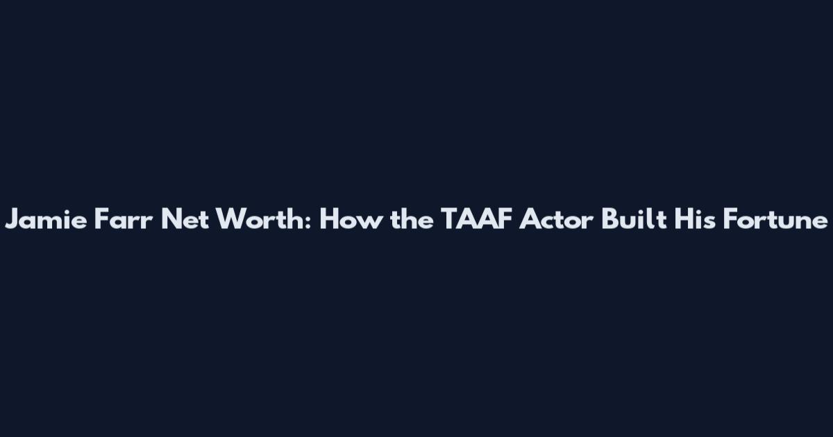 Jamie Farr Net Worth: How the TAAF Actor Built His Fortune