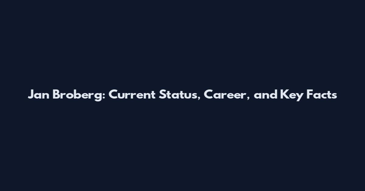 Jan Broberg: Current Status, Career, and Key Facts