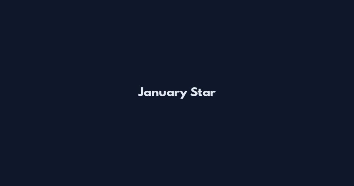 January Star