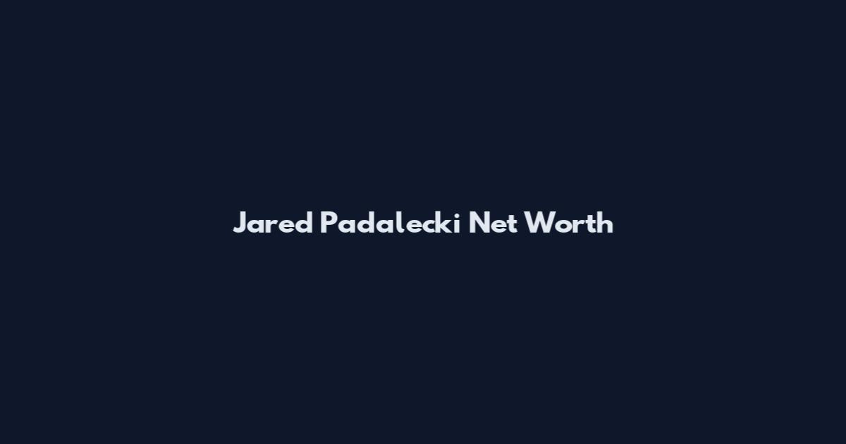 Jared Padalecki Net Worth