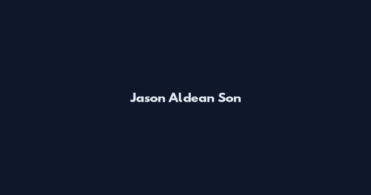 Jason Aldean Son