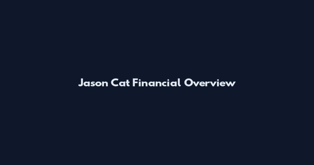 Jason Cat Financial Overview