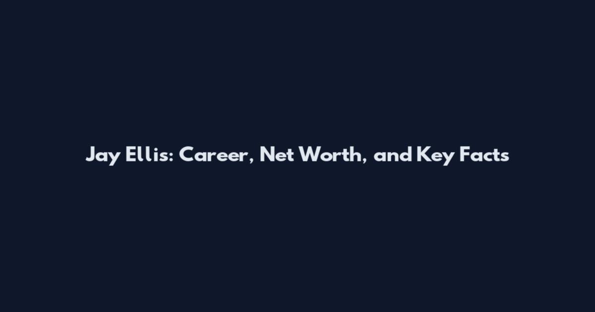 Jay Ellis: Career, Net Worth, and Key Facts