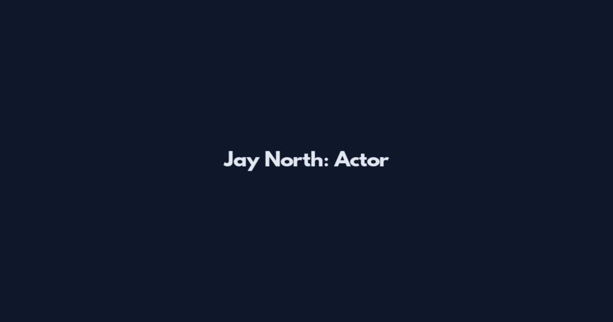 Jay North: Actor