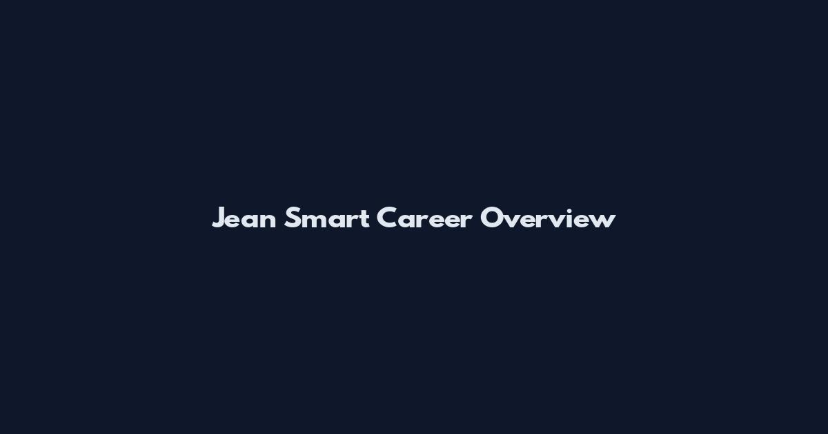 Jean Smart Career Overview