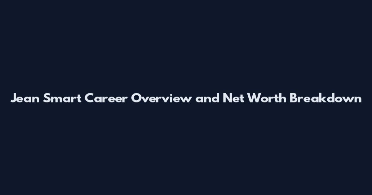 Jean Smart Career Overview and Net Worth Breakdown