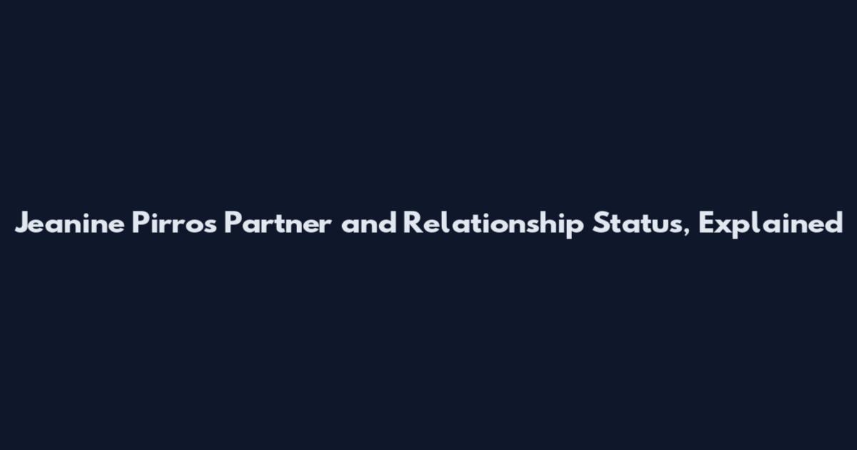 Jeanine Pirro's Partner and Relationship Status, Explained