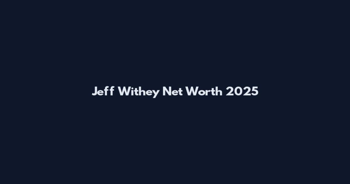 Jeff Withey Net Worth 2025