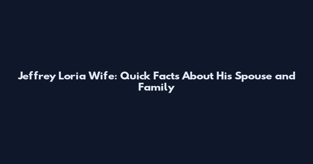 Jeffrey Loria Wife: Quick Facts About His Spouse and Family