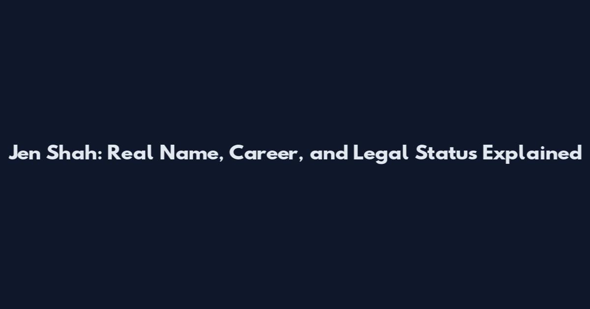 Jen Shah: Real Name, Career, and Legal Status Explained