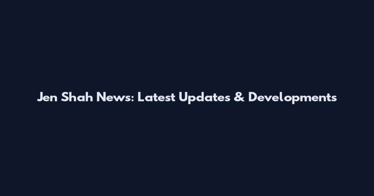 Jen Shah News: Latest Updates & Developments