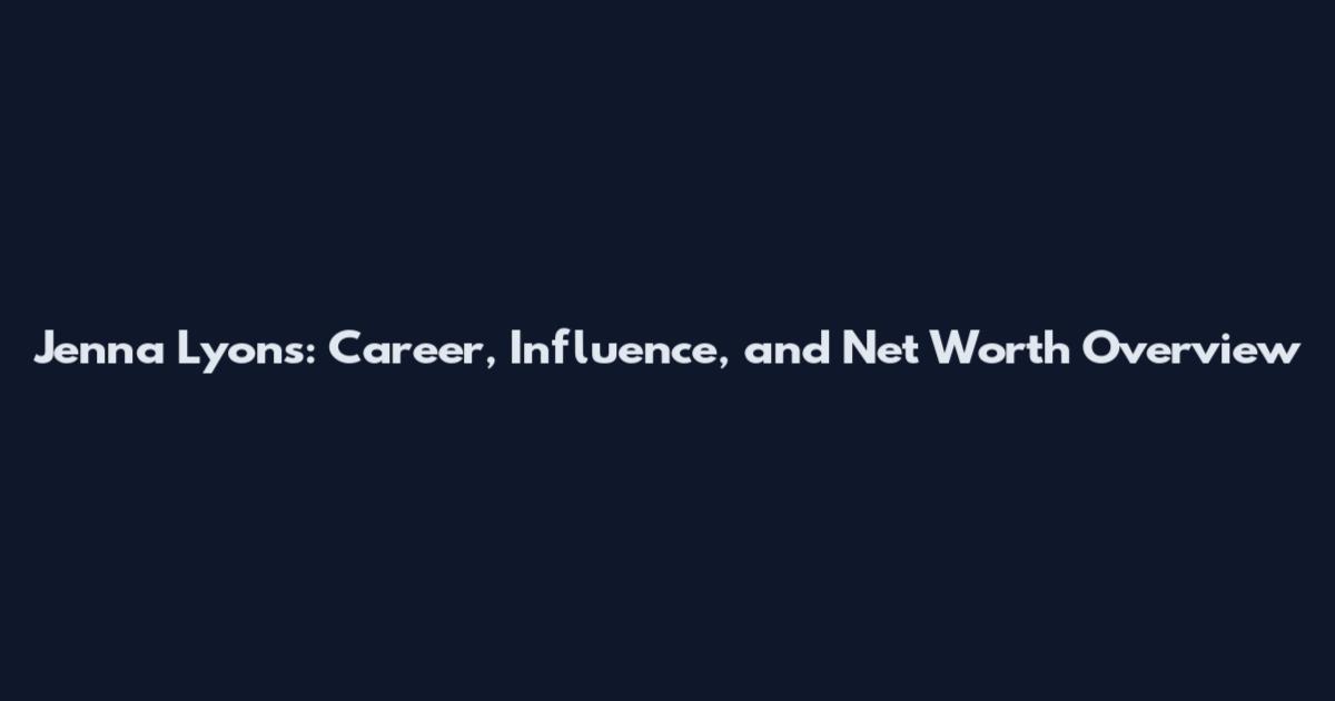 Jenna Lyons: Career, Influence, and Net Worth Overview