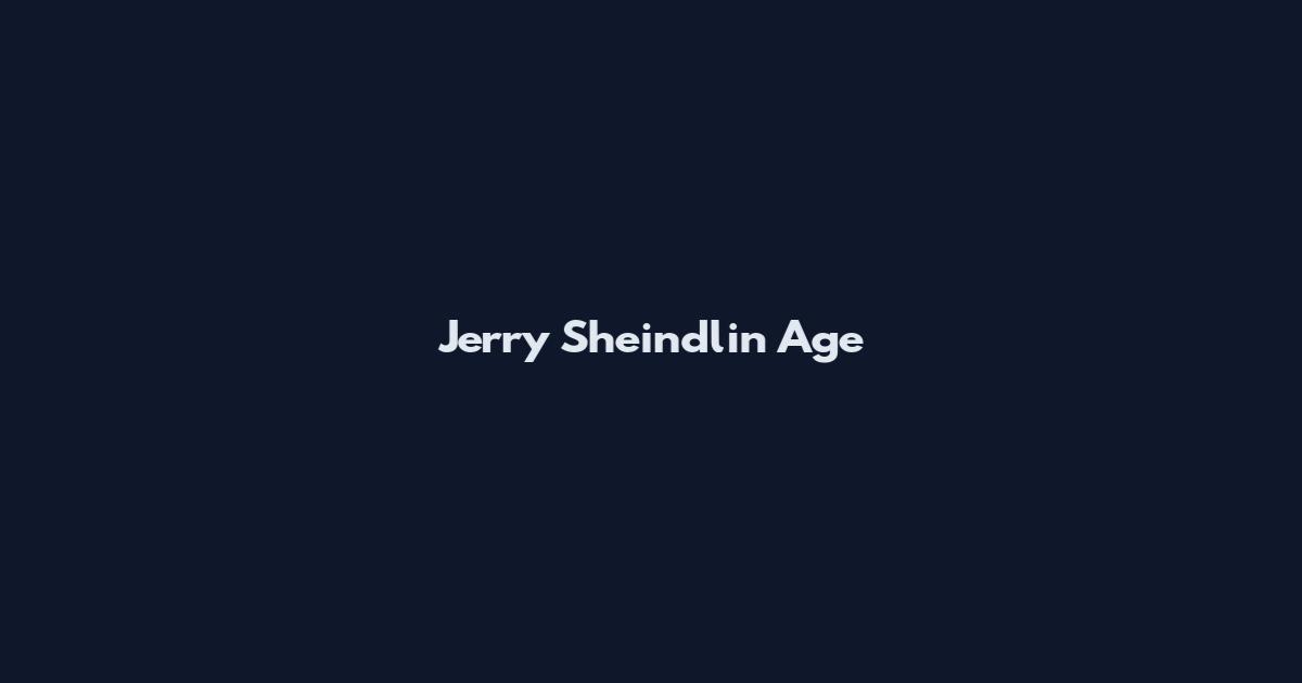 Jerry Sheindlin Age