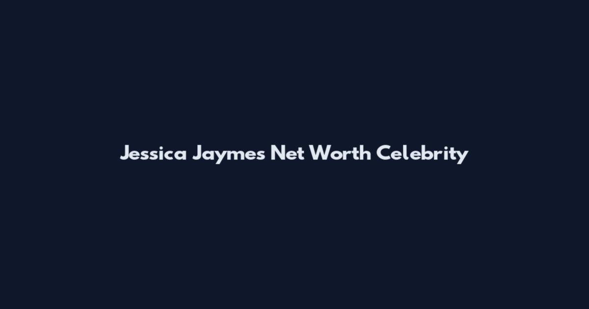 Jessica Jaymes Net Worth Celebrity