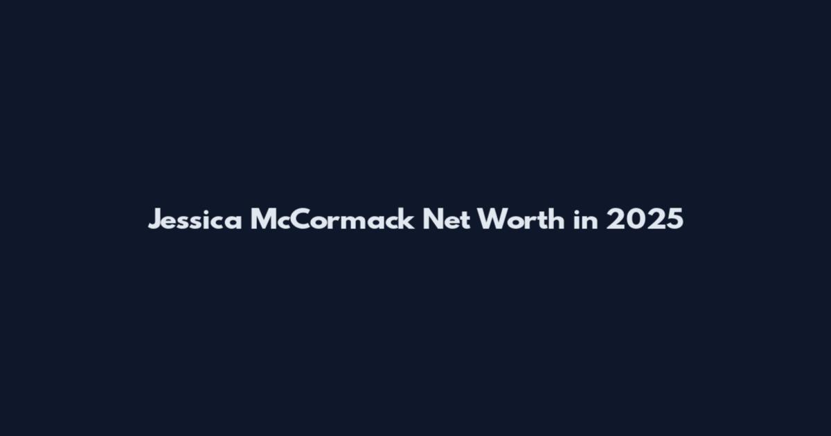 Jessica McCormack Net Worth in 2025