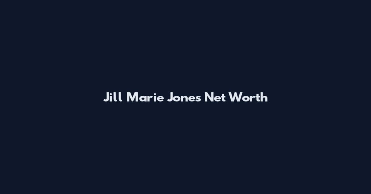 Jill Marie Jones Net Worth