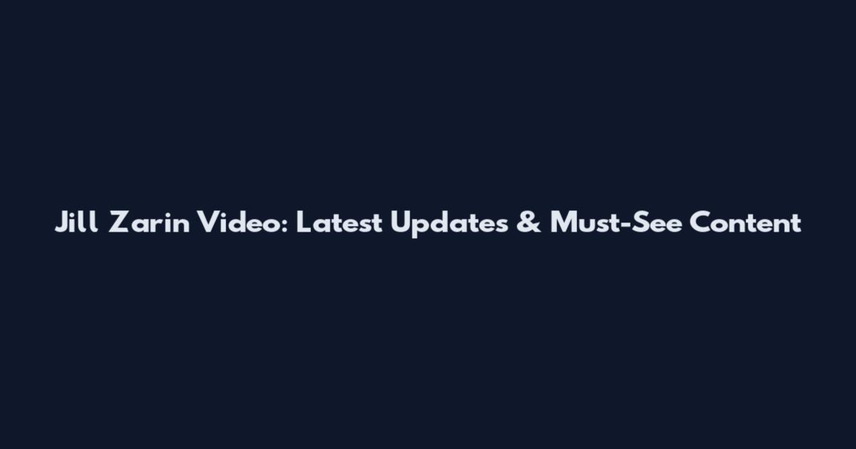 Jill Zarin Video: Latest Updates & Must-See Content