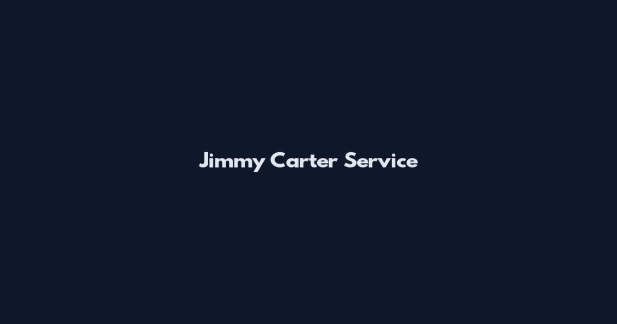 Jimmy Carter Service